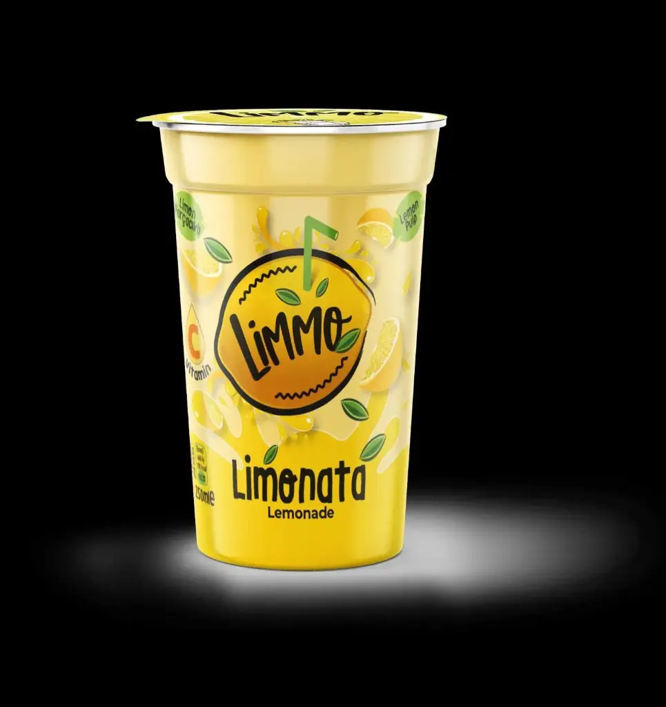 LiMMO Lemonade 250ml - Cup (20pcs/case)