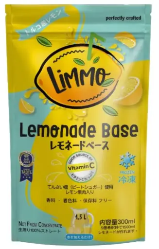 [101-02-300mlx2] LiMMO Lemonade Base 300ml x 2